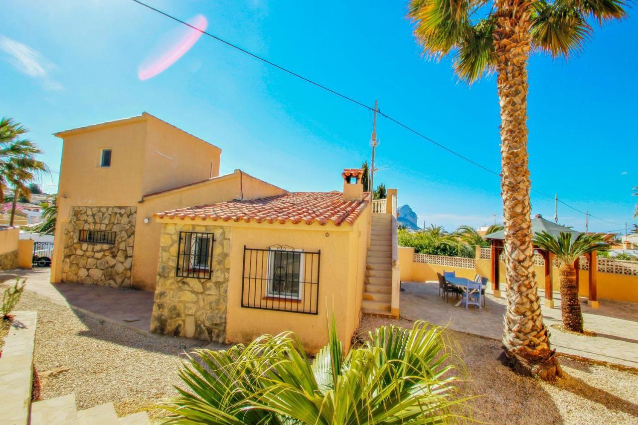 Cometa-86 - Villa With Private Pool Close To The Beach In Calpe Empedrola Exterior foto