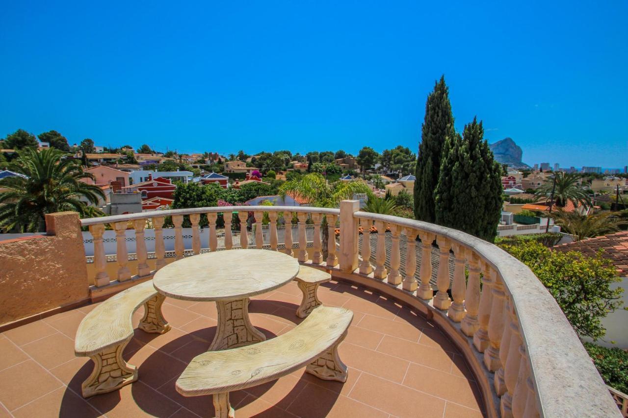 Cometa-86 - Villa With Private Pool Close To The Beach In Calpe Empedrola Exterior foto